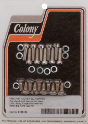 Primary + derby screw kit BT36-64 WhiPla