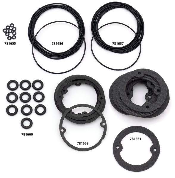 10Pck O-ring turn signal lens screw (FR)