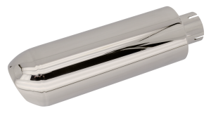 Oval muffler Stainless steel 2" I.D. (FR)