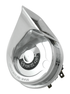 Chrome Cow Bell Horn 12V (FR)