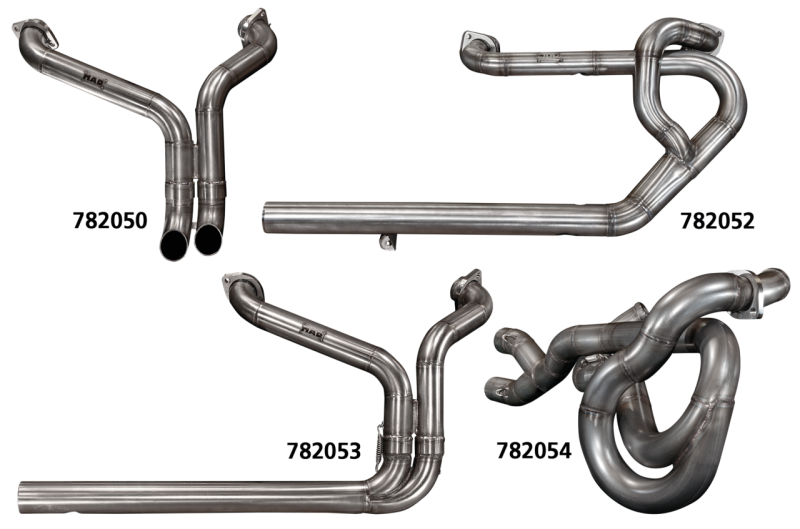 MAD Exhausts Short XL86-UP stainless (FR)
