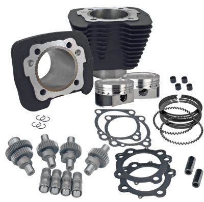 S&S Hooligan 1200 kit 883XL00-up Black (FR)