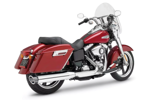 FLD/FXDL12-17 RACING 4" SINGLE SO CH/BK (FR)