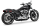 F*ST86-17 COMBAT 2-1 SHORTY CH/BK  (4.5" (FR)