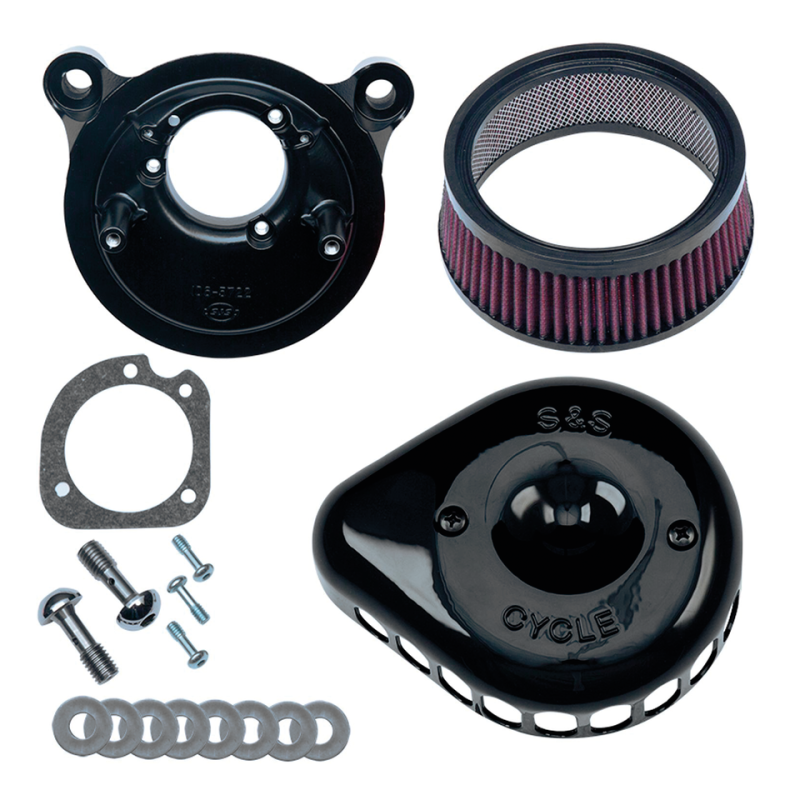 Blk A/C Kit Stlth Mini Teardrop BT01-17 (FR)