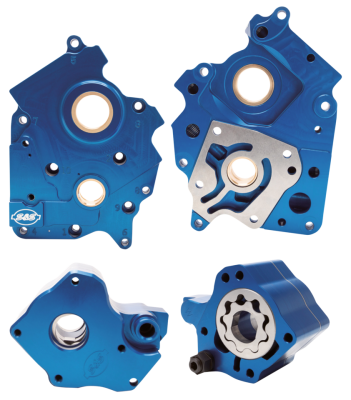S&S ME17-UP Oil pump w/camplate waterc (FR)