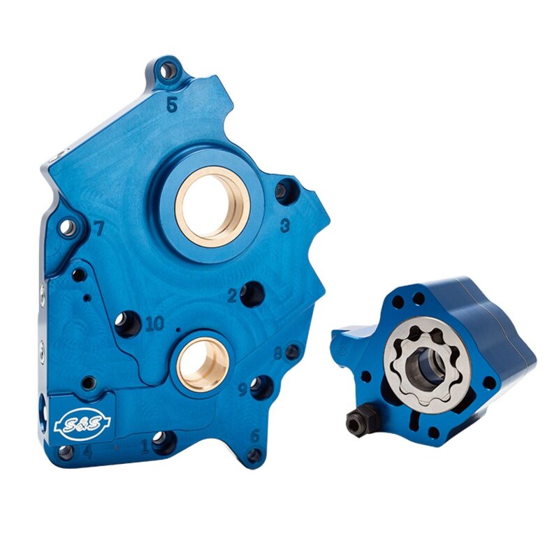 S&S ME17-UP Oil pump w/camplate oilcoo (FR)