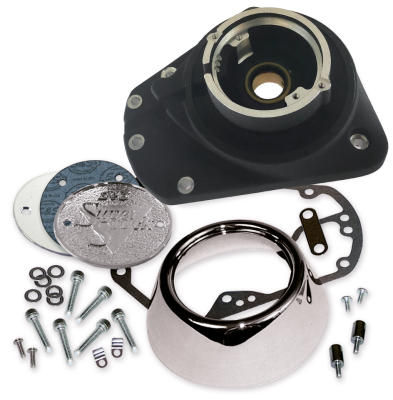 S&S BT73-92 Gearcover kit black