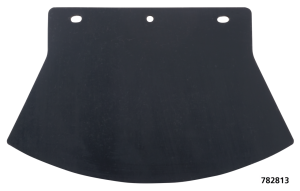 Mud flap front fender rubber