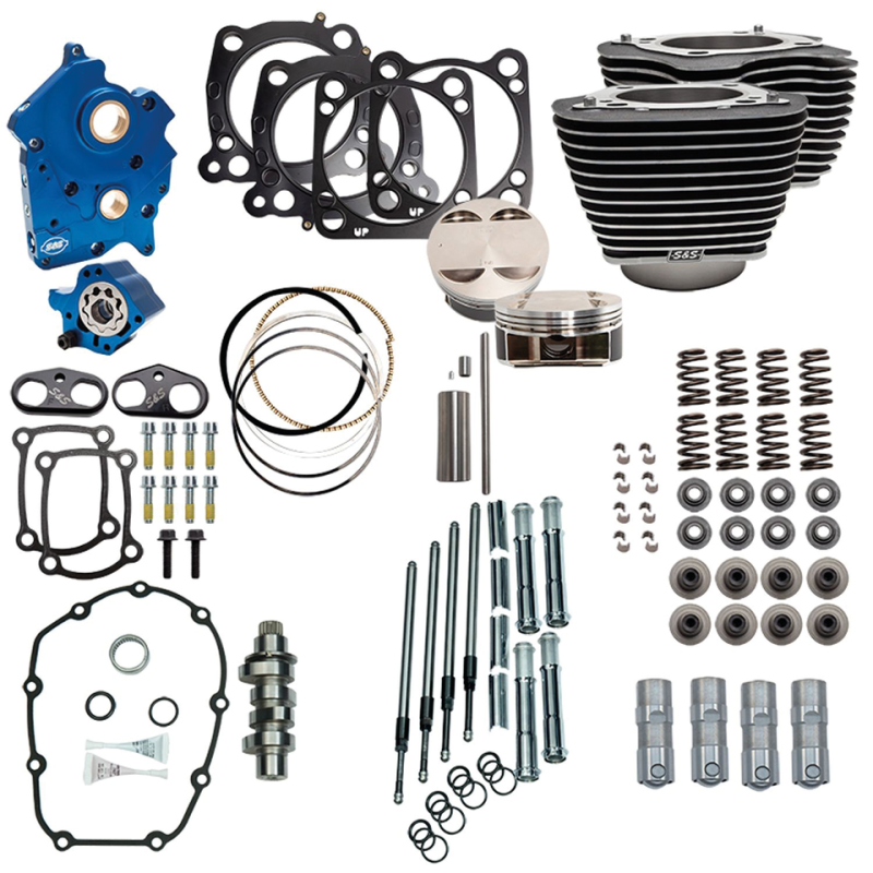 ME17-up Oil 550C 128" Ch Tubes Blk w/ Hi (FR)