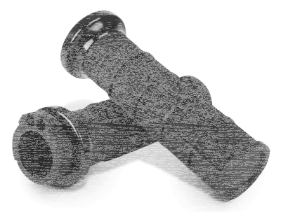Hart Luck lock-on cable grip Blk/blk/blk (FR)