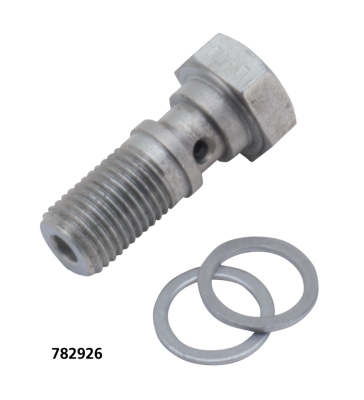 Banjobolt w/washers for ventpipe nipple (FR)