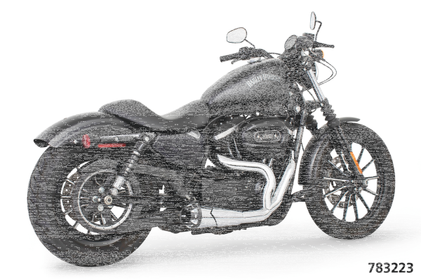 US OUTLAW LOW 2-1 CH/SCLPTD XL04-UP (FR)