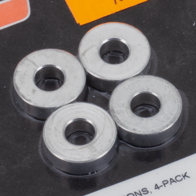 Zinc spacers, .3125"x.8125"x.25", set/4 (FR)
