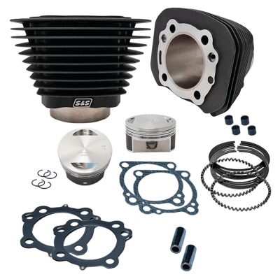 S&S 3-9/16" BigBore kit 1200XL86-22 blck (FR)