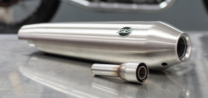 Race only Stainless Slip-ons RE650 (FR)