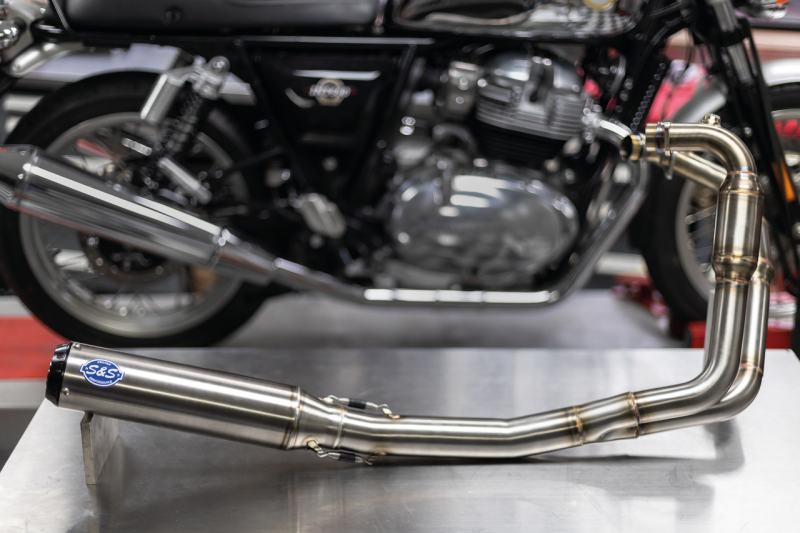 Qualifier 2-1 Exhaust system RE650 RACE (FR)