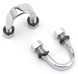 U-BOLT guard rear w/ nuts set of 2 WL Ch (FR)