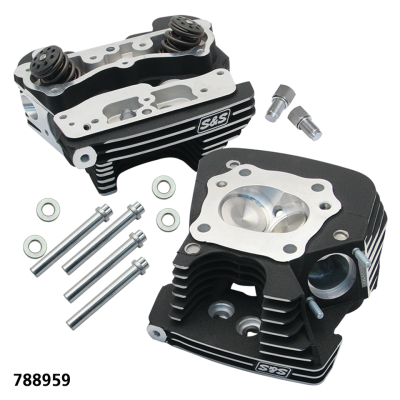 Cylinder head kit 99-05 TC .650" Wr blck (FR)