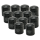 12pck S&S Oil filter black, T-Series (FR)