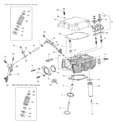 Head bolt kit w/washers (FR)