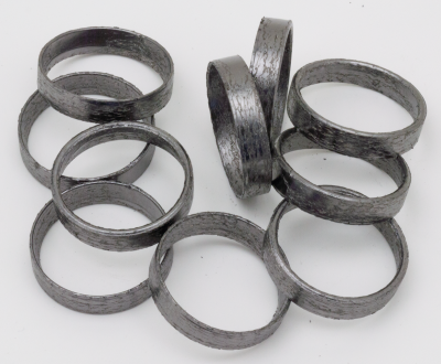 10pck GASKET,EXHAUST,TAPERED STAINLESS (FR)