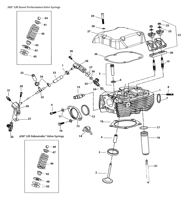 Collar, top valve spring4 (FR)