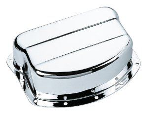 Replica Stainless Panhead rocker covers (FR)