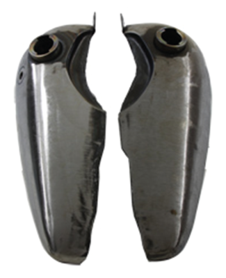 Bobbed 3.5 Gallon Gas Tanks EL36-39 (FR)