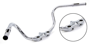 Speedster Offset Handlebar Chrome 46-48 (FR)