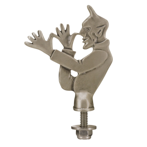 Devil license plate topper (FR)