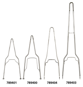 Chr rigid sissybar 26" high 6" flat fndr