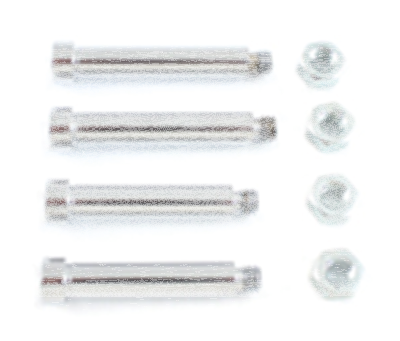 Shoulder bolts FR brake caliper, chrome (FR)