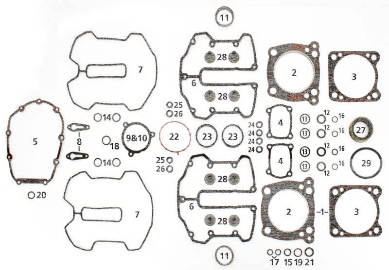GHDP Oil pump seal ME17-up (FR)