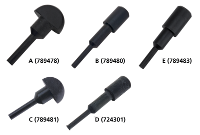 Each Bumper Rubber rear caliper XL04-UP (FR)