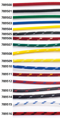 Cloth covered wire pure red 25ft (FR)