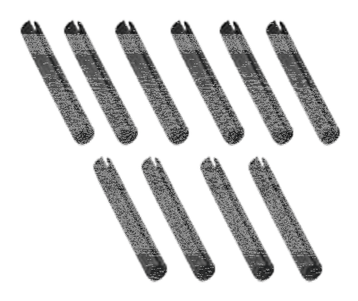 25pck Solenoid Plunger roll pins OEM 614 (FR)