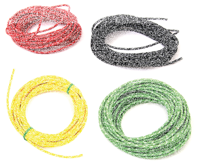 Cloth covered wire kit 4x25ft (FR)