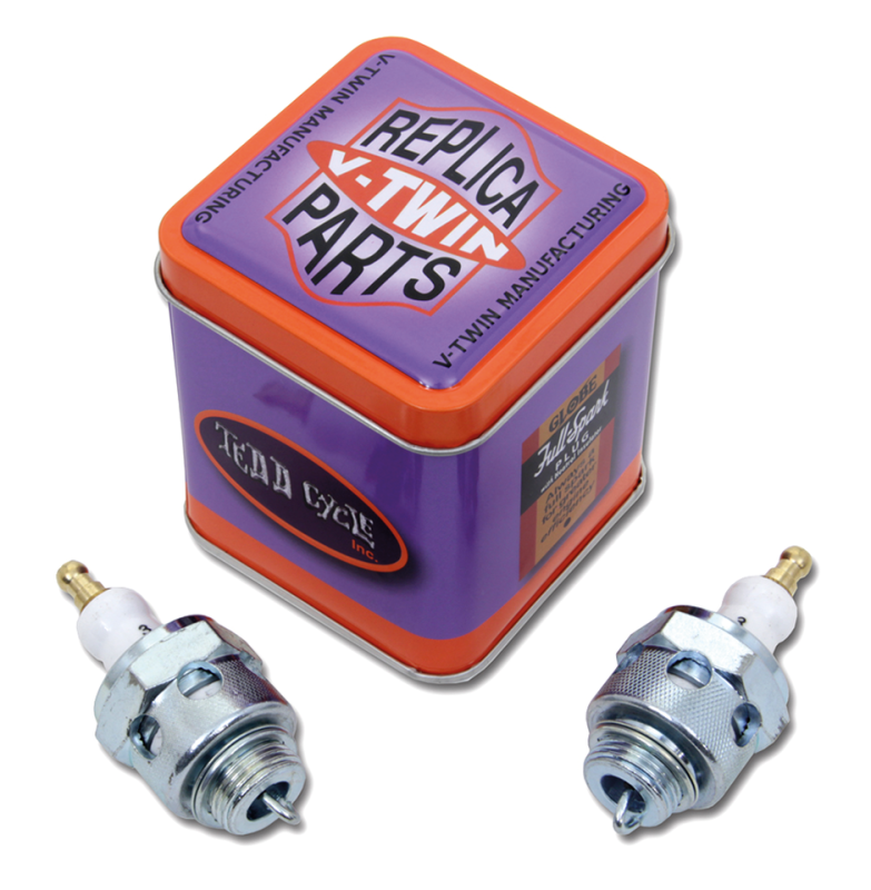 V-Twin replica nr 3 style sparkplug set (FR)