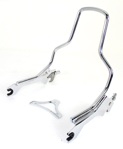 Det. Sissy Bar Standard Chrome FLFB18-Up
