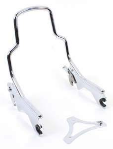 Det. Sissy Bar Shorty Chrome FXBB18-Up