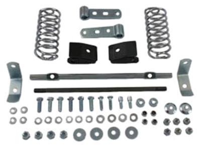 Auxiliary Seat Spring Kit Chrome FL65-84 (FR)