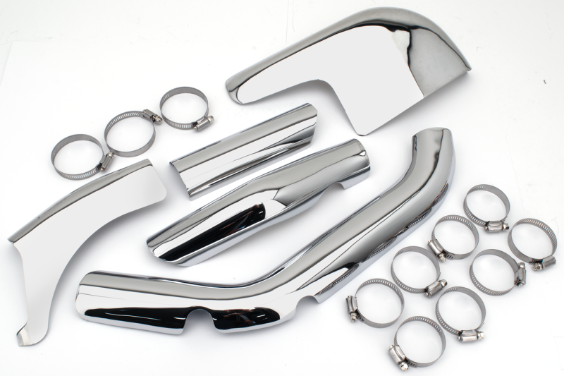 Exhaust Heat Shields Chrome FL70-84 (FR)