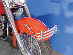 Front Fender Grill Chrome FL55-57 (FR)