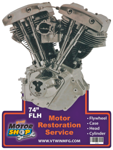 Late Shovelhead Engine Plaque (FR)