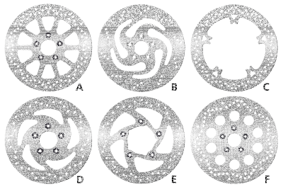 SBS 1 piece Brake disc 260mm 100mm ID (FR)