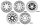 SBS floating Brake disc 11,5" 2,22"ID (FR)