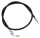 Black speedo cable assy L= 36" 12mm conn (FR)