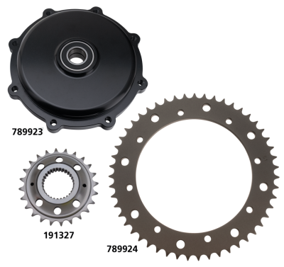 Sprocket 51T for FLH/T08-up conversion (FR)
