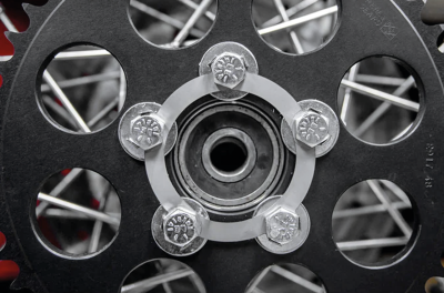 Locking Tab Washer Rear Pulley (FR)